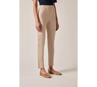 James Lakeland Women's Cigarette Trousers Beige | Size: 12 James Lakeland Beige 12