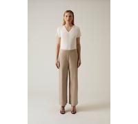 James Lakeland Women's Cotton Beige Trousers | Size: 18