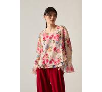 James Lakeland Women's Flower Print Blouse | Size: 10