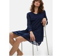 James Lakeland Women's Long Sleeve Navy Wave Hem Dress | Size: 18 James Lakeland Navy 18