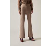 James Lakeland Women's Taupe Bootleg Trousers | Size: 20
