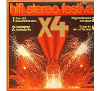 James Last, Kai Warner, Max Greger, a.o. - Various , - Hifi Stereo Festival X4 - Polydor - 2630 062
