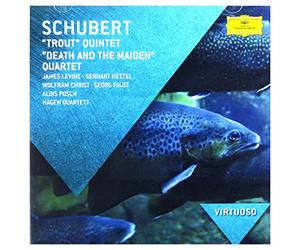 James Levine Gerhart Hetzel Wolfram Christ Georg Faust Alois Posch Hagen Quartett - Schubert: Trout Quintet; Death and the Maiden (Virtuoso series)