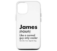 James Like A Normal Guy Only Cooler Legend King First Name Case for iPhone 12/12 Pro