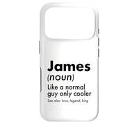 James Like A Normal Guy Only Cooler Legend King First Name Case for iPhone 17 Pro