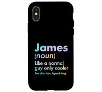 James Like A Normal Guy Only Cooler Legend King First Name Case for iPhone X/XS