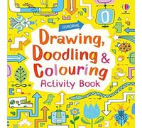James Maclaine Drawing, Doodling & Colouring Activity Book Paperback James Maclaine Multicolor