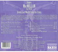 JAMES MACMILLAN: SEVEN LAST WORDS FROM THE CROSS NEW CD