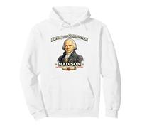 James Madison Father of the Constitution Founding Father Pullover Hoodie