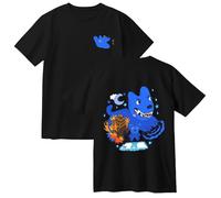 James Marriott Don’t Tell The Dog Illustrated T-Shirt - Indie Music Merch - Unisex Artistic Album Tee for Fans (Black,M)