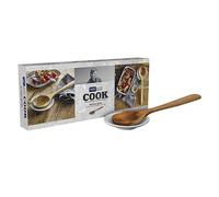 James Martin by Denby Cook Porcelain Spoon Rest Grey