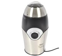 James Martin ZX595 Coffee Grinder 150 watts 70g/10 Cup Capacity Ideal for grinding coffee beans nuts and spices Easy operation Domed transparent viewing window - Stainless steel