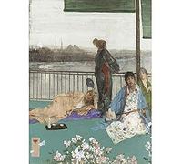 James Mcneill Whistler Variations In Flesh Colour The Balcony Unframed Wall Art Print Poster Home Decor Premium