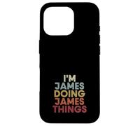 James Name James Personalized Name First Given Case for iPhone 16 Pro