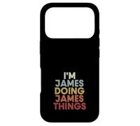 James Name James Personalized Name First Given Case for iPhone 17 Pro