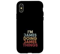 James Name James Personalized Name First Given Case for iPhone X/XS