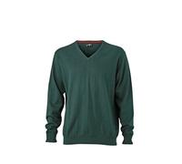 James & Nicholson Classic cotton pullover (XXL, forest green)