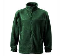 James & Nicholson Jacket made of heavy fleece (XXL, dark-green)