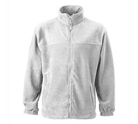 James & Nicholson Jacket Made of Heavy Fleece (XXL, White)