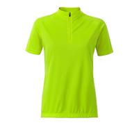 James & Nicholson - Ladie's Basic Cycling Jersey for Ladies (XXL, Bright-Yellow)