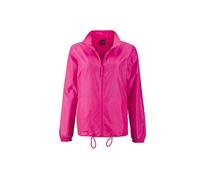 James & Nicholson - Ladie's Windbreaker for Promotion and Leisure (XXL, Bright-Pink)
