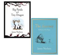 James Norbury Collection 2 Books Set Big Panda Tiny Dragon, Journey Hardcover