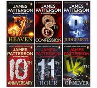 James Patterson Collection Women's Murder Club 7 to 12, 6 Books Set (The 7th Heaven, 8th Confession, 9th Judgement,10th Anniversary, 11th Hour, 12th of Never)