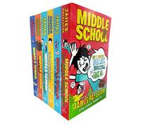 James Patterson Middle School 6 Books Collection Pack Set