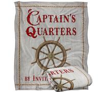 James Piazza Coastal Captain'S Quarters Ship'S Wheel Silky Touch Super Soft Throw Blanket 152 X 127 cm