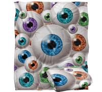 James Piazza Eyeball Pattern Silky Touch Super Soft Throw Blanket 152 X 127 cm