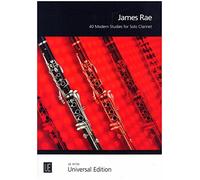 James Rae: 40 Modern Studies for Solo Clarinet, Universal Edition UE19735