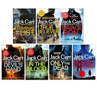 James Reece Series 7 Books Collection Set By Jack Carr (The Terminal List, True Believer, Savage Son, The Devil's Hand, In the Blood, Only the Dead & Red Sky Mourning)