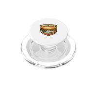 James River State Park Virginia Outdoor Adventure Canoeing PopSockets PopGrip for MagSafe