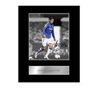 James Rodriguez Signed Mounted Photo Display Everton FC #01 Printed Autograph Picture Print