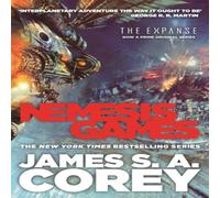 James S. A. Corey Nemesis Games Paperback Book in White James S. A. Corey White