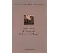 James Simpson The Oxford English Literary History: Volume 2: 1350-154 (Hardback)