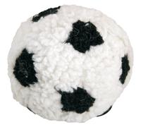 James & Steel Berber Soft Dog Ball | Plush Football Dog Toy