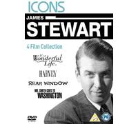 James Stewart - It's A Wonderful Life/Harvey/Rear Window/Mr. Smith Goes To Washington [DVD] [1939]
