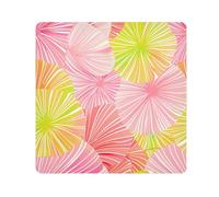 James style tie-dye pink yellow Self-Adhesive Make up Pouchs Cloth Travel Bag Organizer Wrap Camera Lens Cloth Wrapper For Toiletries Size 21.7x21.7in