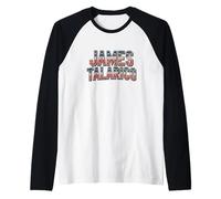 James Talarico Texas Democrat Patriotic Vintage Flag Graphic Raglan Baseball Tee