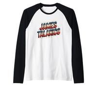 James Talarico Texas Democrat Patriotic Vintage Flag Graphic Raglan Baseball Tee