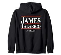 James Talarico Texas Retro Vintage Zip Hoodie