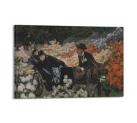 James Tissot Painter Works (The Morning Ride) Art Posters Canvas And Wall Art Picture Print Modern Family Bedroom Decors 20x30inch(50x75cm)