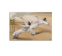 James Tissot Painter Works (Two Priests Are Destroyed) Art Posters Canvas And Wall Art Picture Print Modern Family Bedroom Decors 16x24inch(40x60cm)