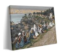 James Tissot Paintings Wall Art Poster Prints The Sick Awaiting The Passage of Jesus Canvas Wall Art Prints Photo Picture Paintings Room Decor Home Decorative 20x30inch(50x75cm)