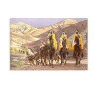 James Tissot - The Journey of The Magi 1894 Canvas Art Poster And Wall Art Picture Print Modern Family Bedroom Decor Unframe 12x18inch(30x45cm)