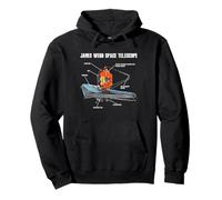 James Webb Space Telescope Design for Astronomy Lovers Pullover Hoodie