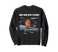 James Webb Space Telescope Design for Astronomy Lovers Sweatshirt
