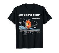James Webb Space Telescope Design for Astronomy Lovers T-Shirt