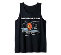 James Webb Space Telescope Design for Astronomy Lovers Tank Top